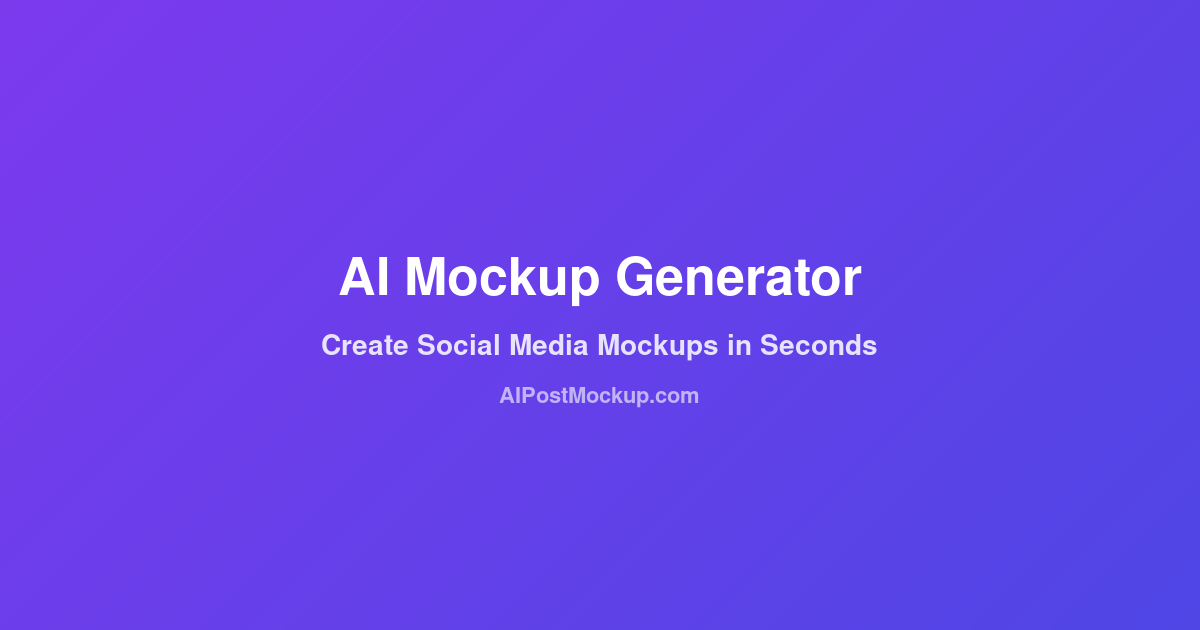 AI Mockup Generator screenshot